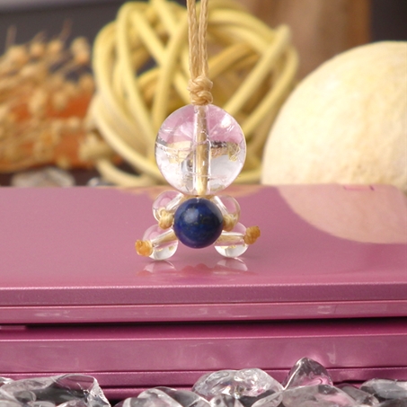 【誕生石 ストラップ ラピスラズリ】プティ・ボヌール ストラップ シリーズ【ベイビー】 9月誕生石