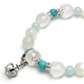 ターコイズ×アクアマリン×シルバームーンストーン 天然石 ブレスレット